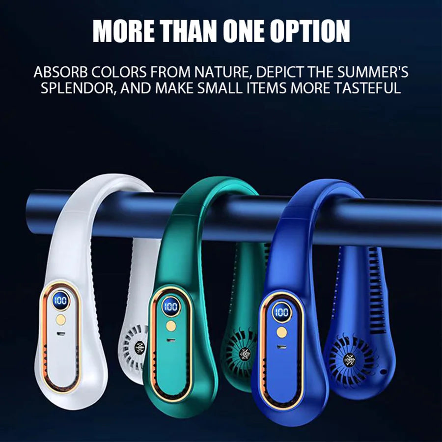CoolAir Pro™ Wearable Neck Fan