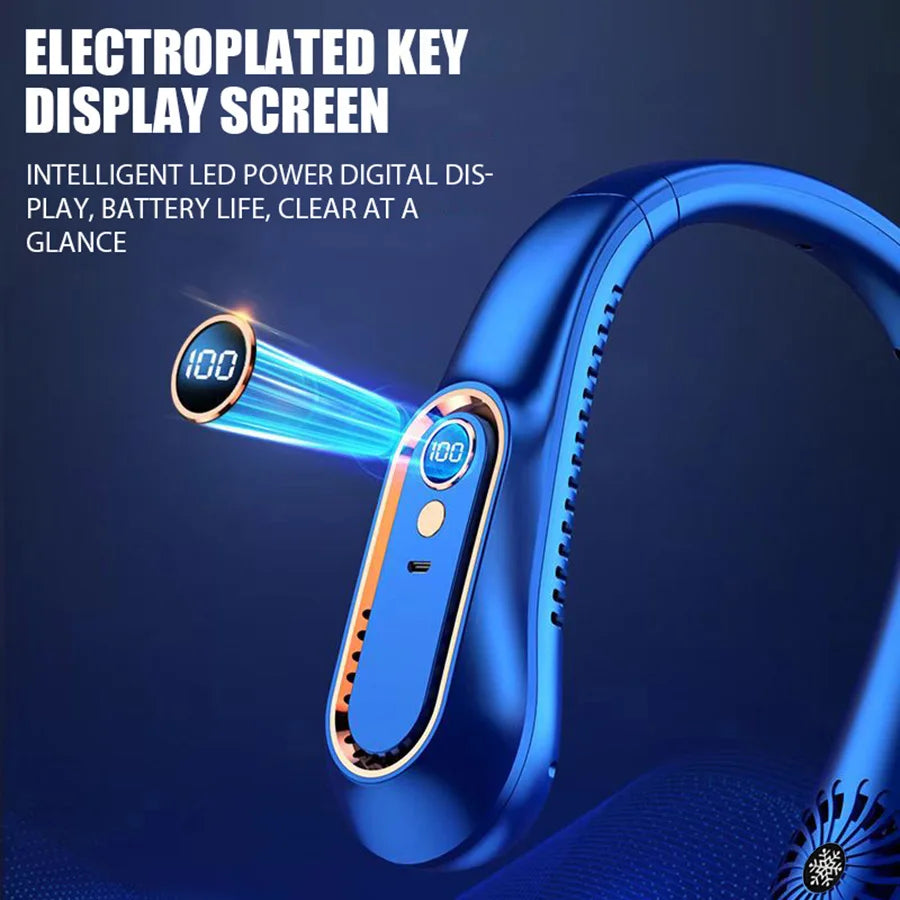 CoolAir Pro™ Wearable Neck Fan