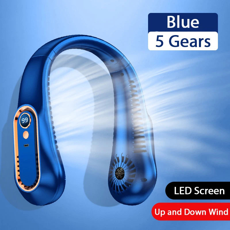 CoolAir Pro™ Wearable Neck Fan