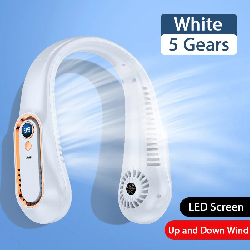 CoolAir Pro™ Wearable Neck Fan