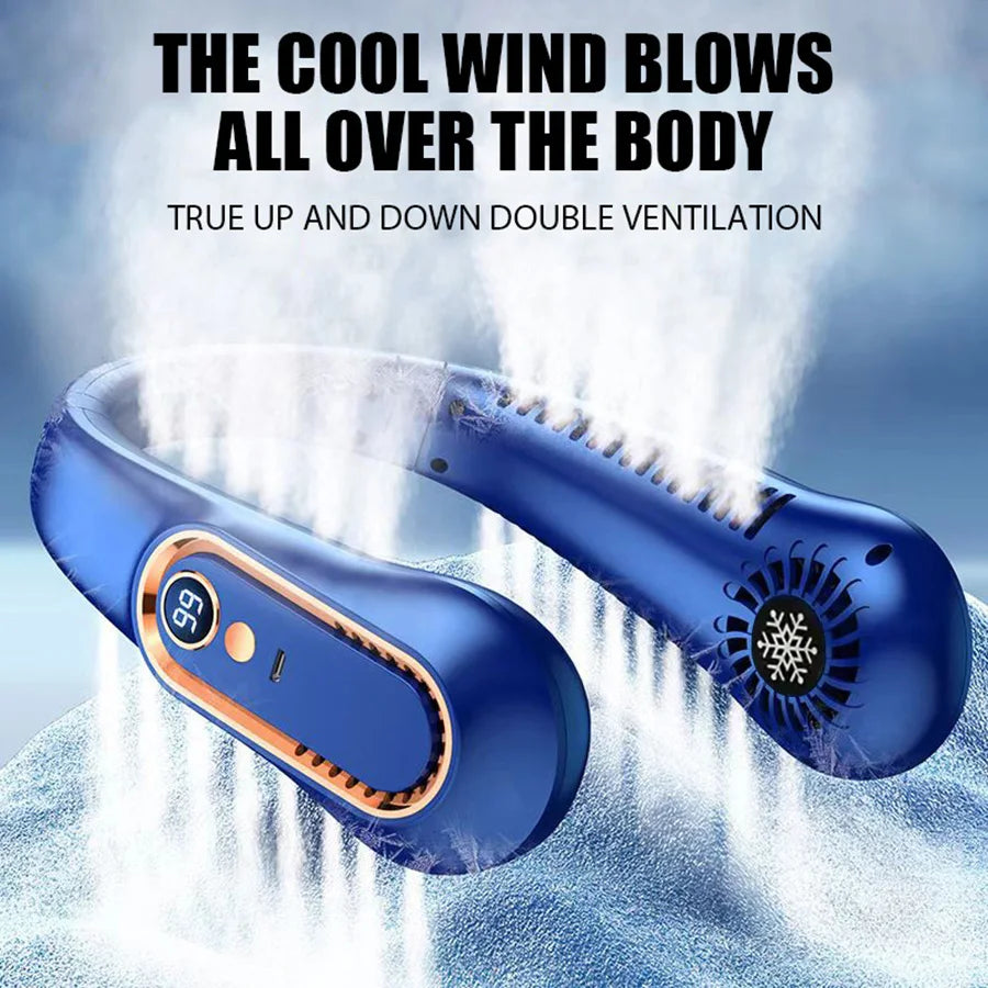 CoolAir Pro™ Wearable Neck Fan